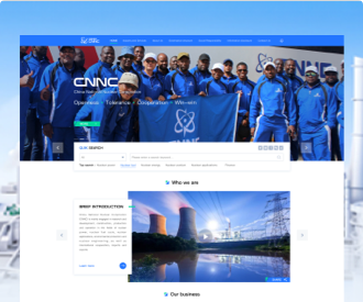 核能集團(tuán)英文門(mén)戶(hù)網(wǎng)站改版設(shè)計(jì)